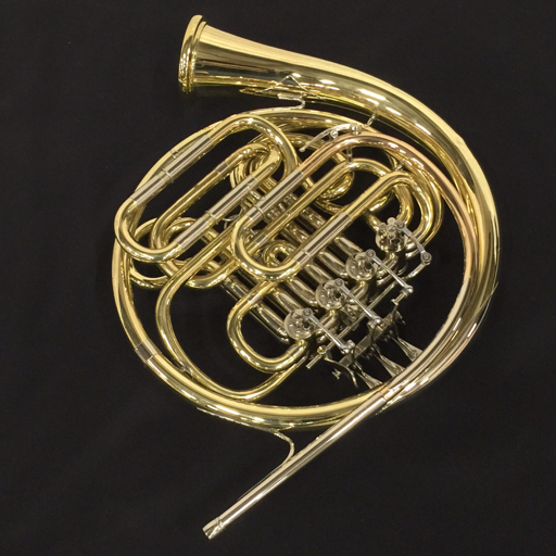 ハンスホイヤー フルダブルホルン モデル 801 金管楽器 保証書