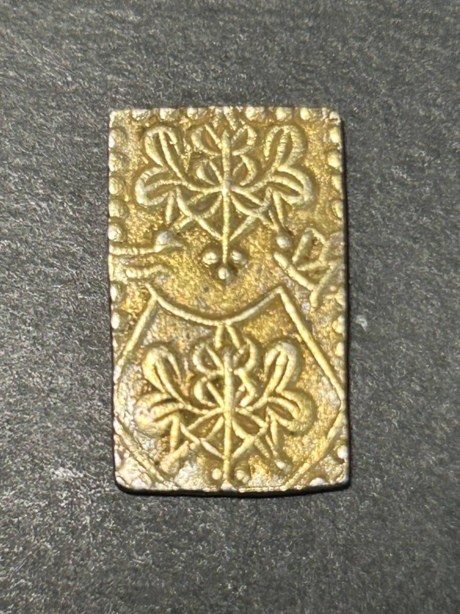 エラー 明治二分金 逆打 組合加盟店オークション落札品 古銭 金貨 明治