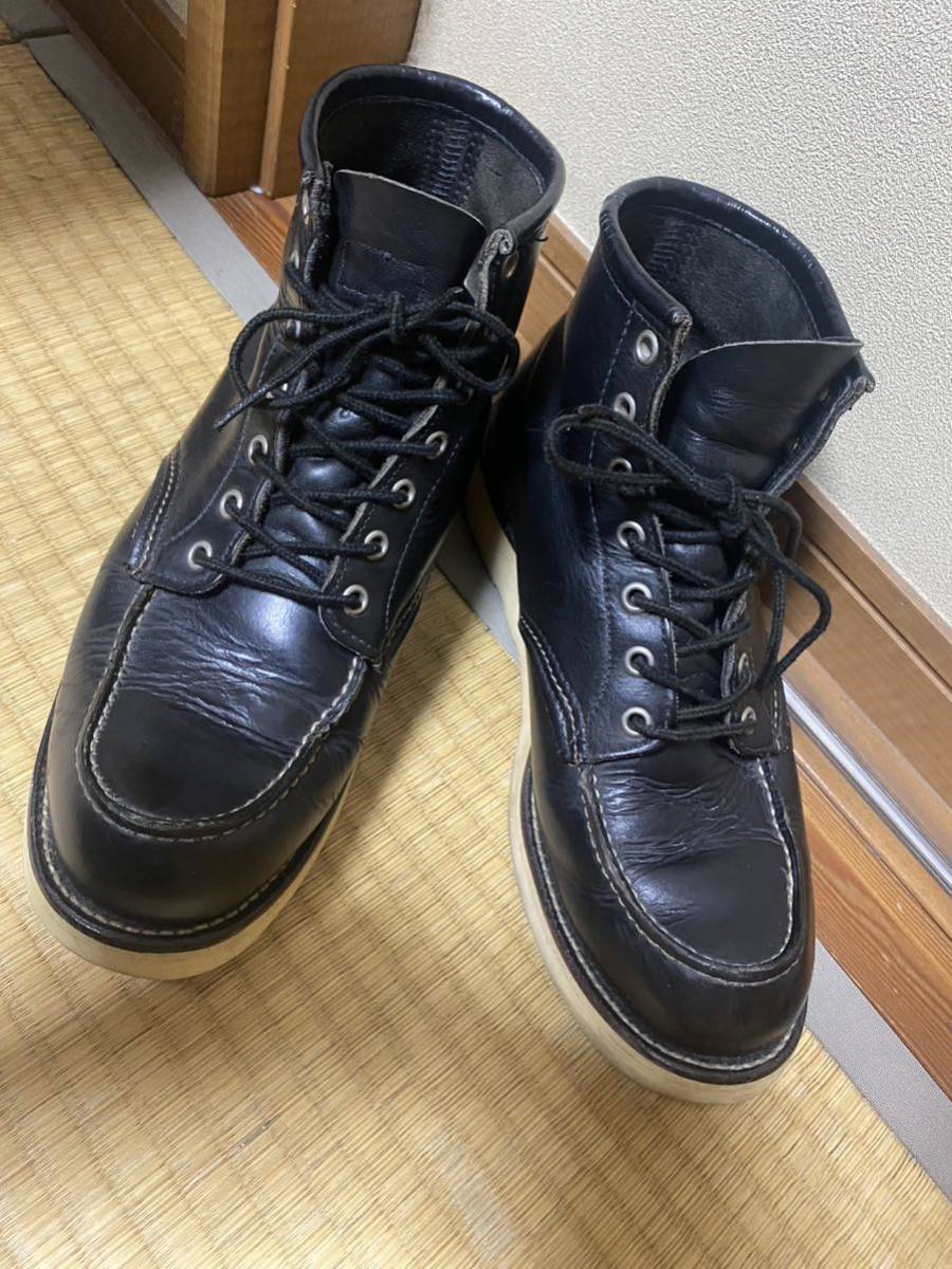 レッドウィング RED WING アイリッシュセッター 8130 9.5D ブラック 黒