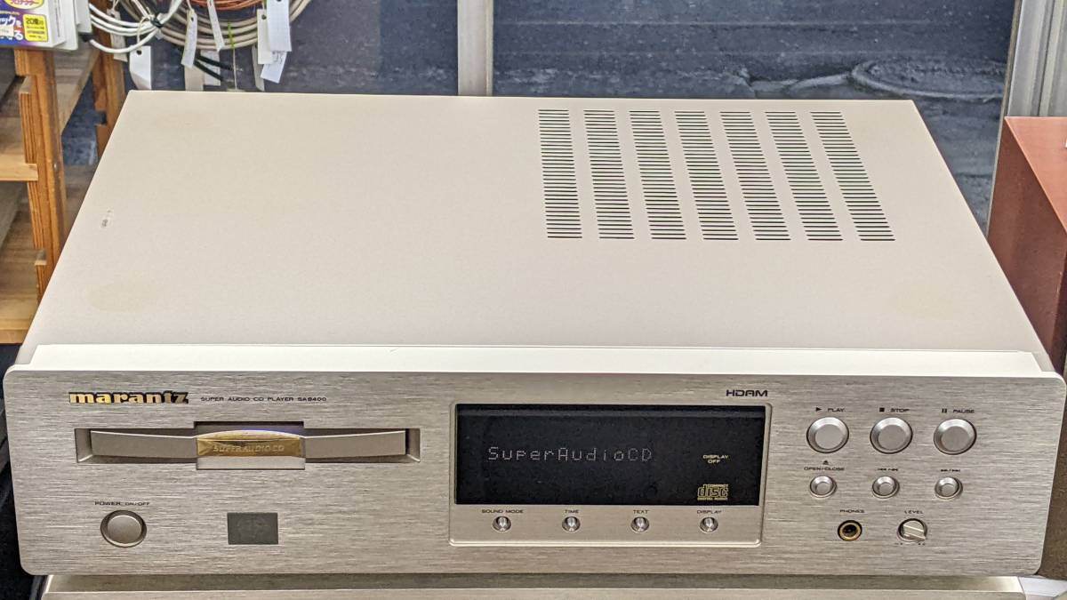 【整備済・高音質】Marantz SA8400 ピックアップ交換済・リモコン付 SA8400 整備済・高音質Marantz ピックアップ交換済・リモコン付