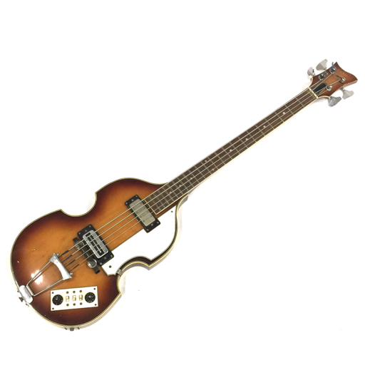 Hofner 1960年代ビンテージ バイオリンベース K.S.Hofner バイオリンシェイプ エレキベース 弦楽器 ジャパン