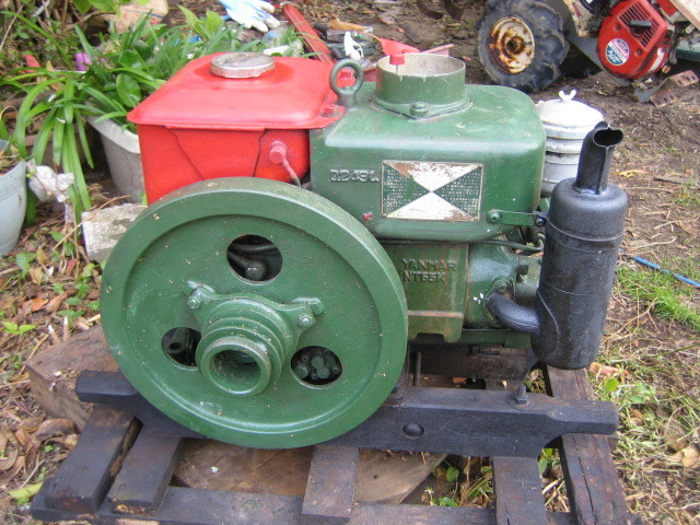 南九州発　宮崎県都城市　人気ヤンマージーゼル発動機　　NT６５K　動作確認済み　畑にて試運転済み　良好　太鼓判