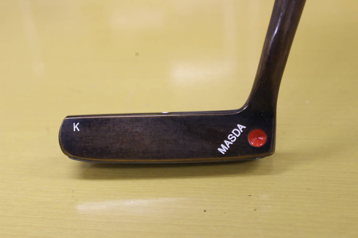 美品　名器　L字　パター　マスダゴルフ　masda golf typeLマスダゴルフ　L字パター　type L 　32.25インチ