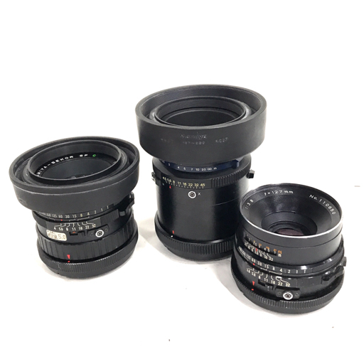 MAMIYA-SEKOR C 1:3.8 127mm SF C 1:4 150mm Z 180mm 1:4.5 W-N