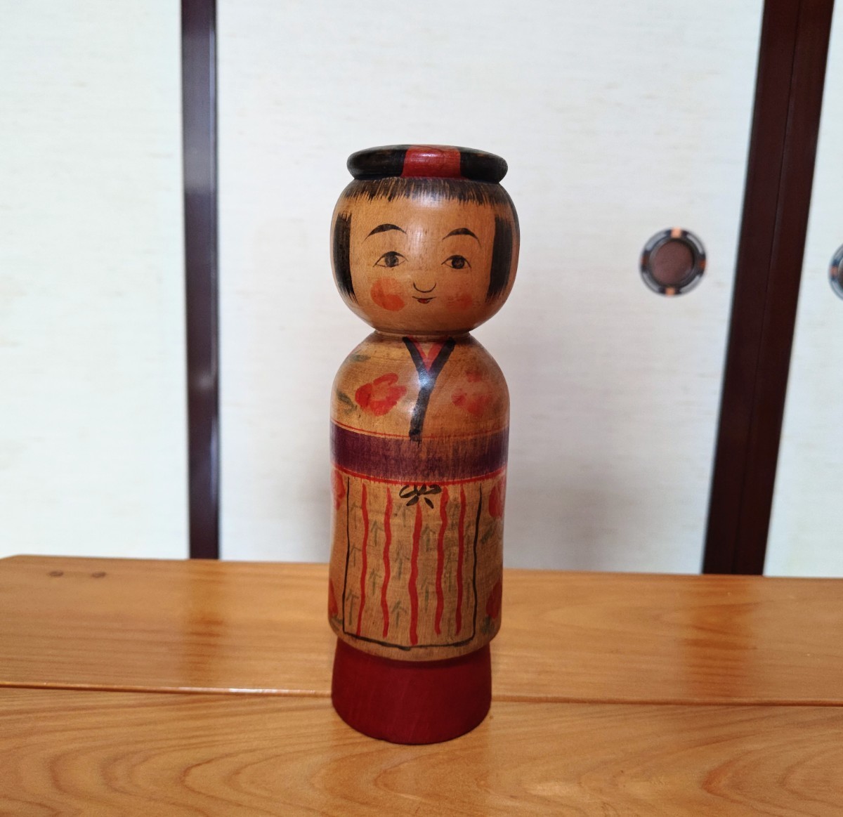 伝統こけし 小野川温泉 弥治郎系 蔦作蔵作 (委託品)