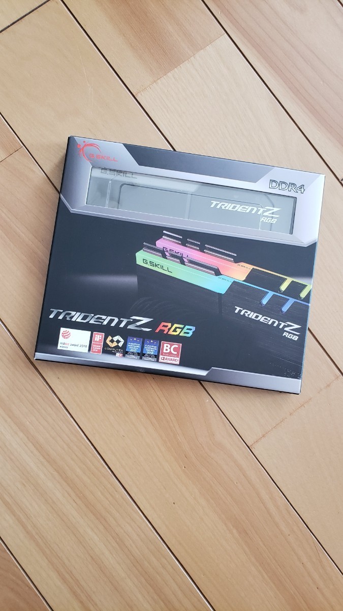 未使用 G.SKILL TridentZ RGB DDR4-3200 16GBx2