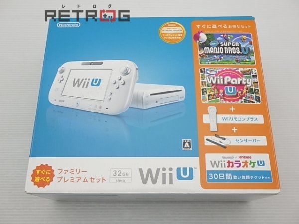 WiiU本体 ファミリープレミアムセット（白） Wii U