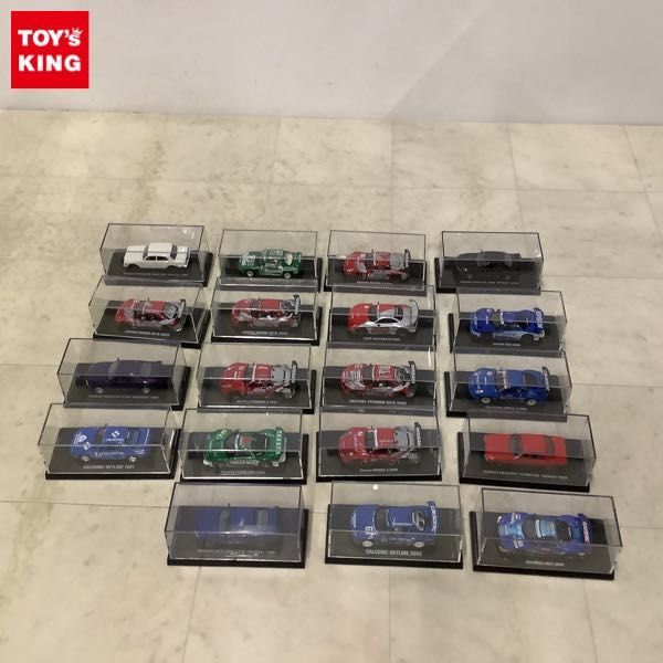 1円〜 京商 1/64 カルソニック スカイライン 2002 ＃12、ニッサン スカイライン GT-R BNR32 1999 等