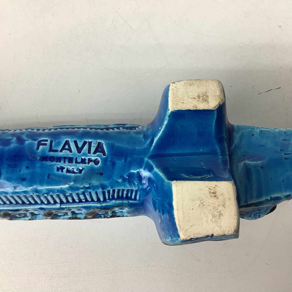 FLAVIA フラビア ビトッシ 置物 犬 ダックスフンド 陶器 オブジェ