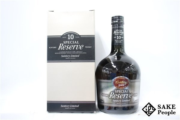 【セール，安い】 注目 サントリー スペシャル リザーブ 10年 センチュリー 2001 750ml 43％ 箱付き ジャパニーズ(日本)｜売買されたオークション情報、yahooの商品情報をアーカイブ公開 - オークファン 日本