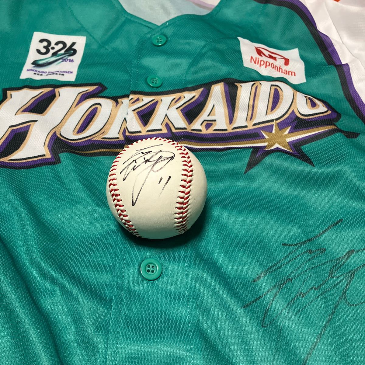 大谷翔平 2026年最新Yahoo!オークション サインボールの -日本ハム