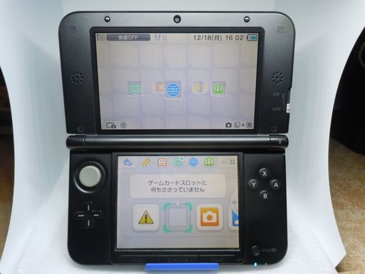 ★年末年始大特価★c4015 ニンテンドー 3DS LL ブラック SPR-S-KKAA ペン付属 使用感有 任天堂