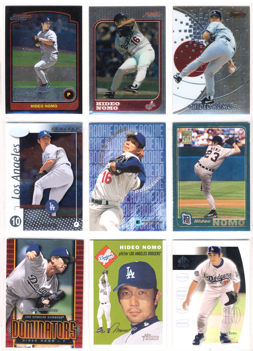 野茂英雄ルーキーカードRC 近鉄バファローズ 1991BBM 379(1991年