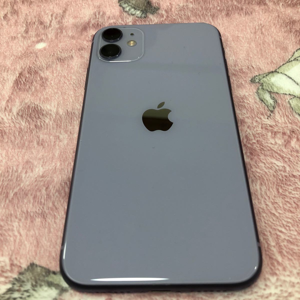 1円〜 SIMフリー iPhone11 パープル 64GB 判定○ 送料無料 バッテリー
