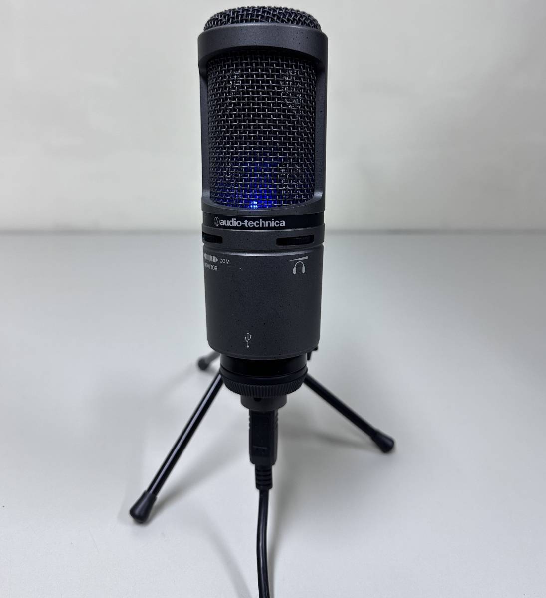 USBコンデンサーマイクAUDIO-TECHNICA AT2020USB+ 　通電確認のみ　現状品