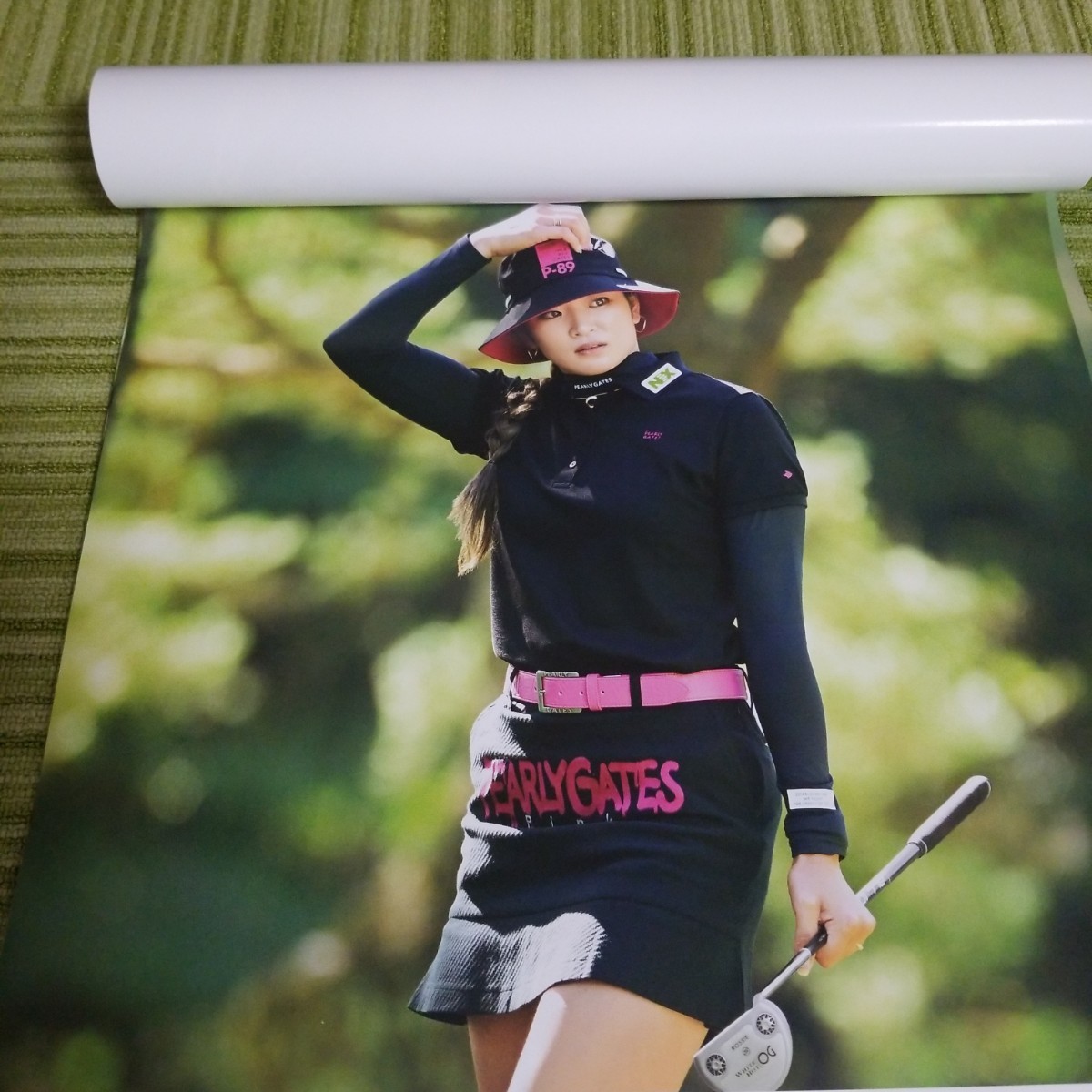 原英莉花オリジナル壁掛けカレンダー 2025 日通(芸能人、タレント 送料