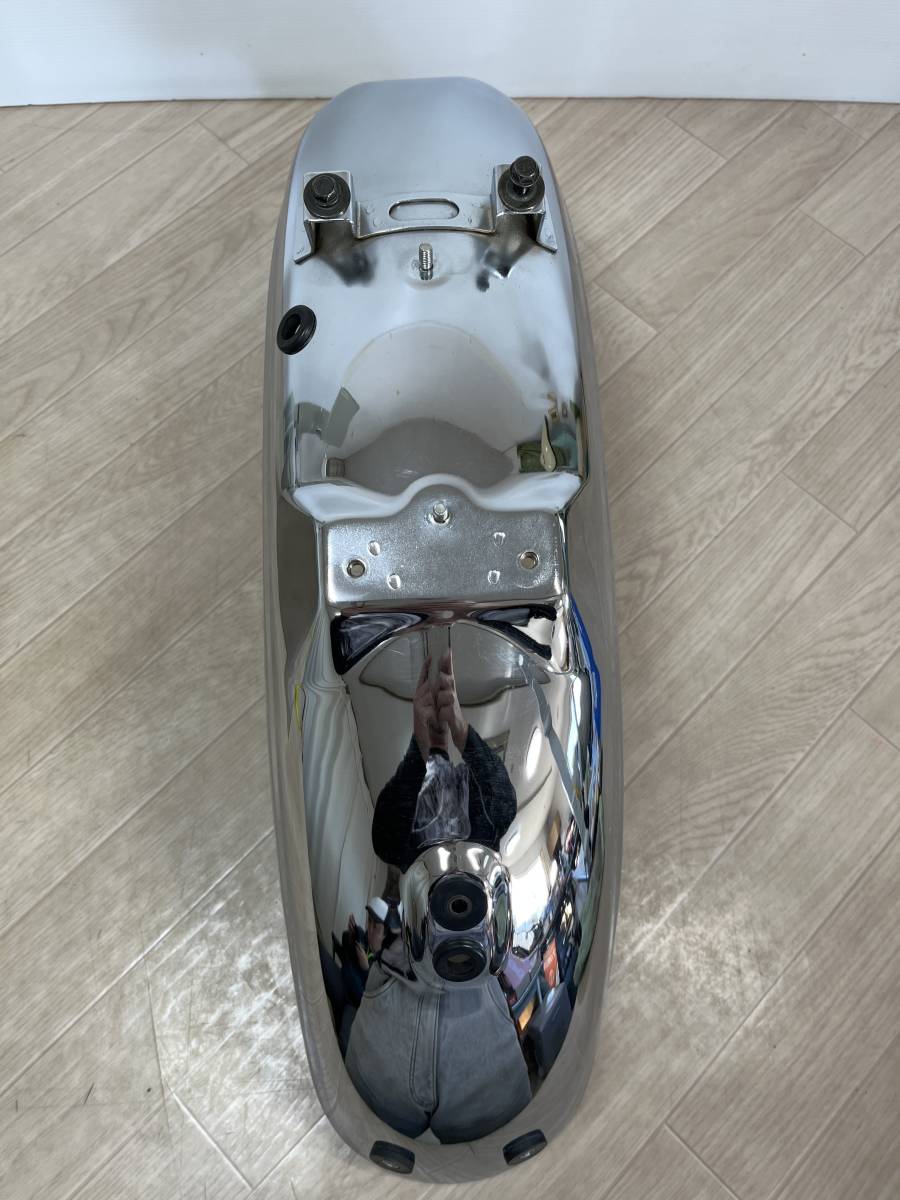 3113) カワサキ W800 / 純正 リアフェンダー メッキ KAWASAKI [検