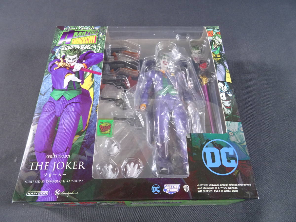 10/S350★海洋堂★アメイジング・ヤマグチ JOKER ジョーカー★リボルテック★中古