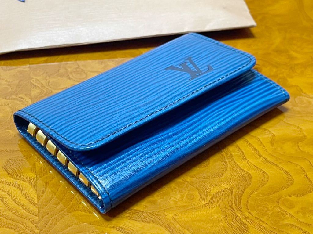 【美品】ルイヴィトン・エピ　6連 キーケース☆ 鑑定済みです♪ ☆未使用品 LOUIS VUITTON ルイヴィトン エピ 6連 キーケース
