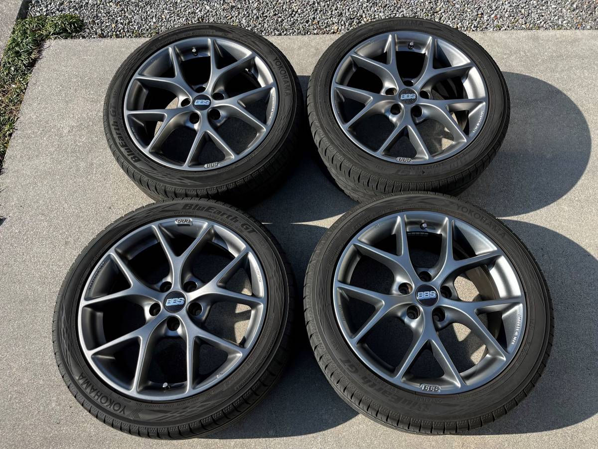 ボルボV60で使用 BBS SR007＋ヨコハマブルーアースGT 225/45R17（2022 