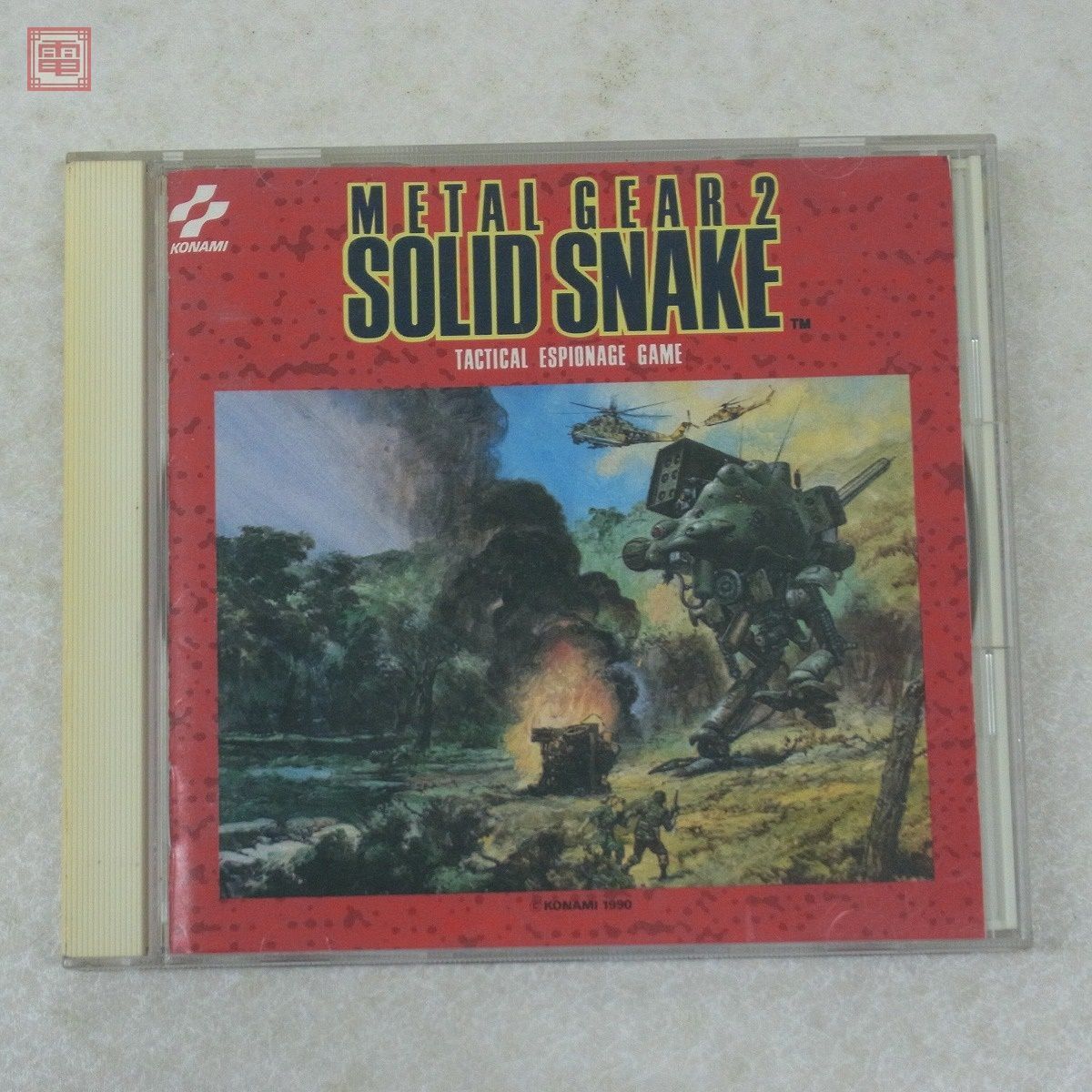 CD ゲームサウンドトラック ソリッドスネーク メタルギア2 SOLID SNAKE 