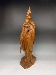 木彫 【真作保証】讃岐一刀彫 近藤宏 造「達磨」木彫り 置物☆仏教美術