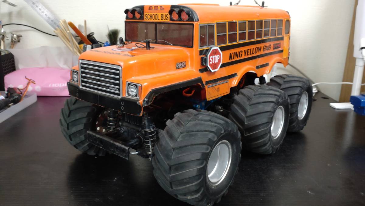 タミヤ キングイエロー 6×6 G6-01シャーシの入札履歴 - 入札者の順位