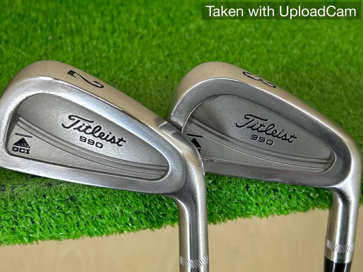 Titleist DCI 990 Fer 3 – Tige Acier Rigide Pour Droitier – Club De Golf D'occasion En Super état