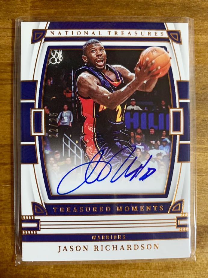Jason Richardson Panini National Treasures Basketball 2022-23