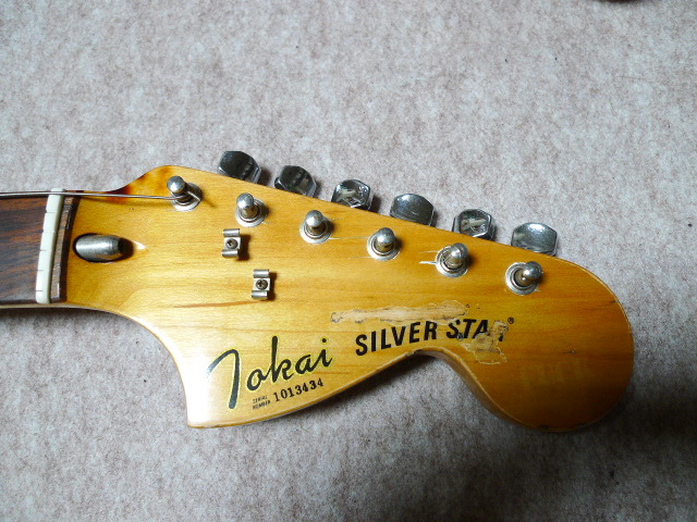 ジャンク TOKAI SILVER STAR 初期ロゴ2台 TEX-MEX PU(トーカイ)｜売買