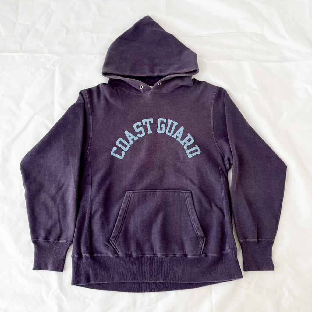ナス紺 COAST GUARD ウエアハウス プリント リバースウィーブ タイプ  