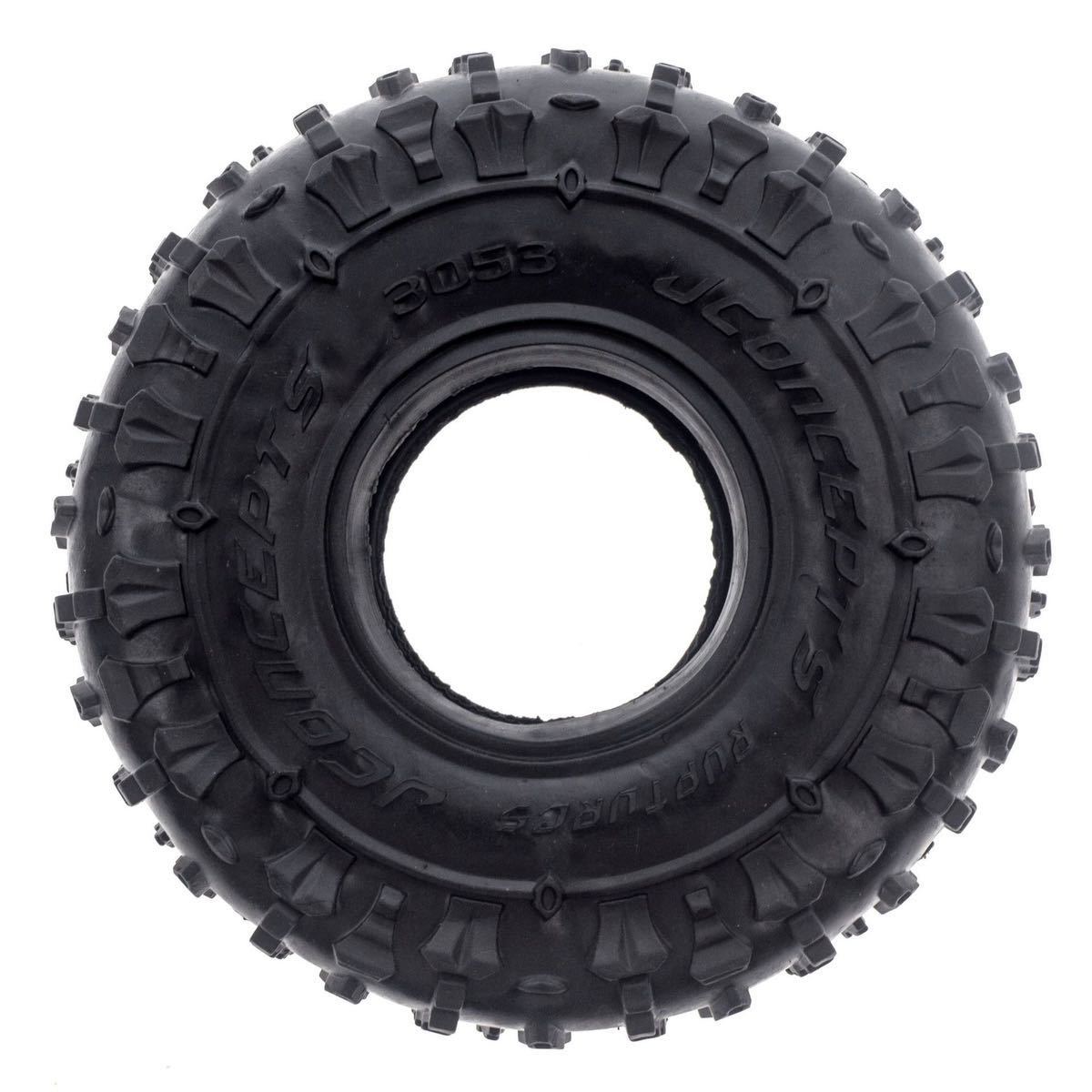 ラジコン 1.9インチ 柔らか目4本 外径120mm 1/10 スケール タイヤ 1/10