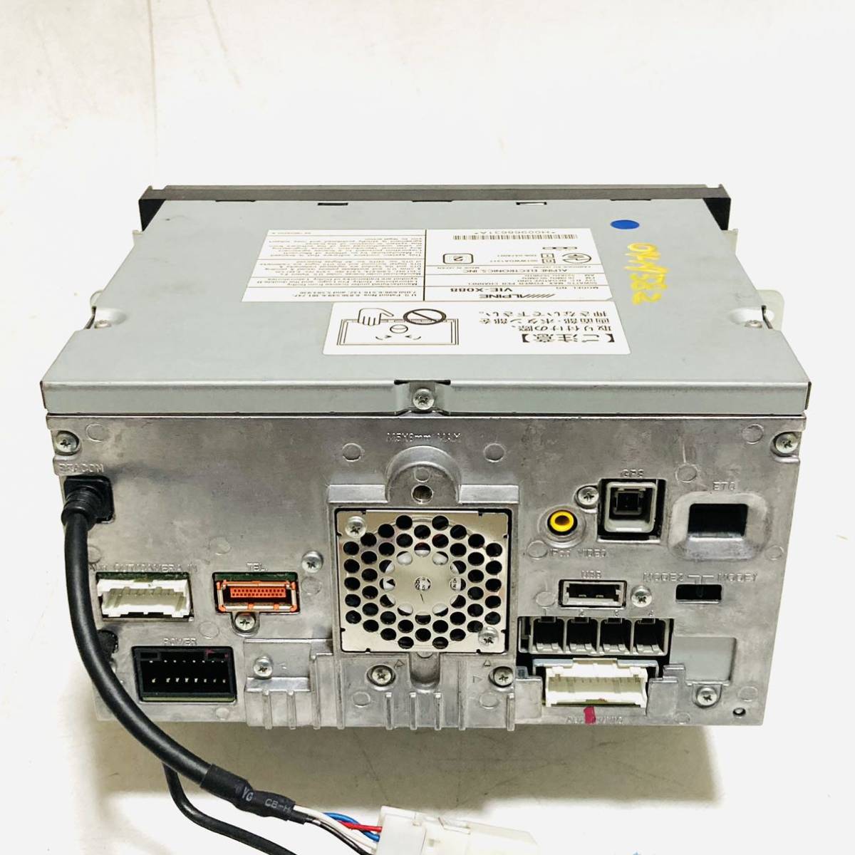 ALPINE アルパイン VIE-X088 8インチ HDDナビ カーナビ 地図データ2011