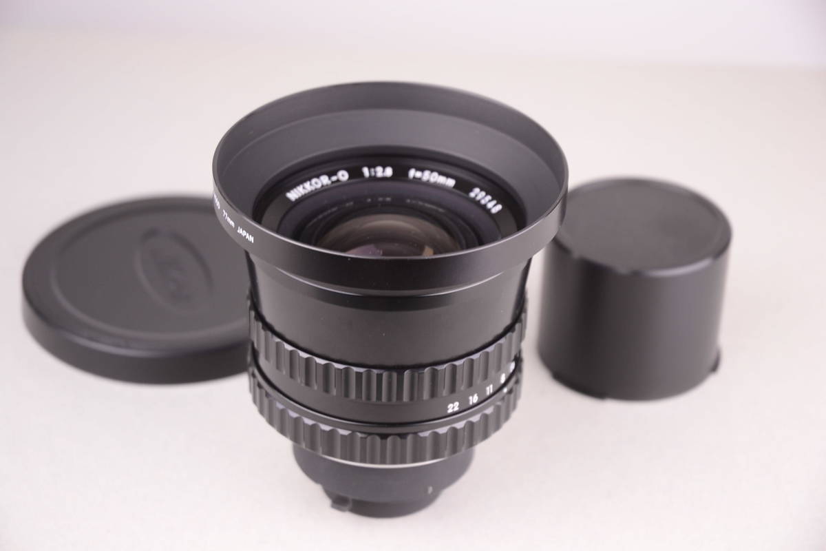 ゼンザブロニカ S2用 NIKKOR-O F2.8 f50mm 完動品 とても綺麗です 