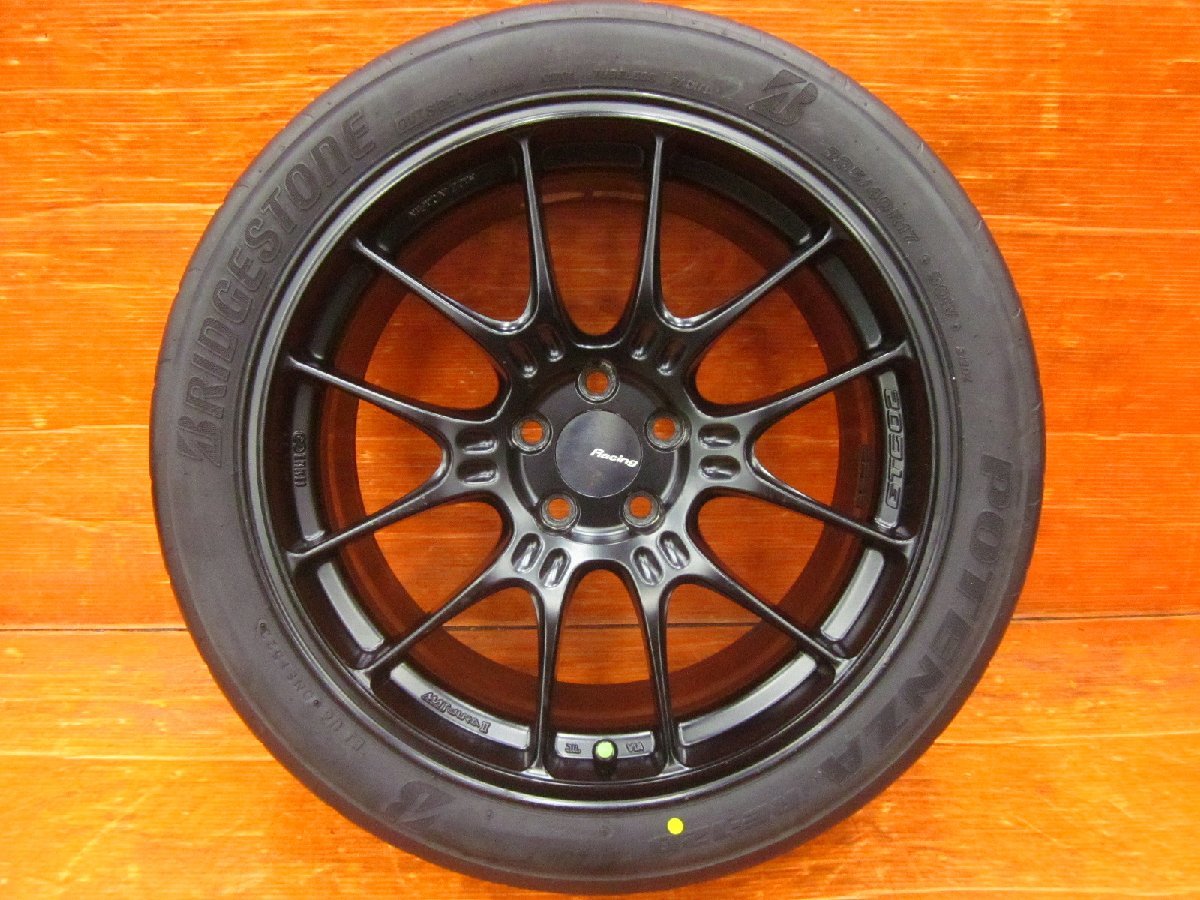 Y4】ENKEI エンケイ GTC02 マットブラック 17インチ 8.5J +40 PCD100