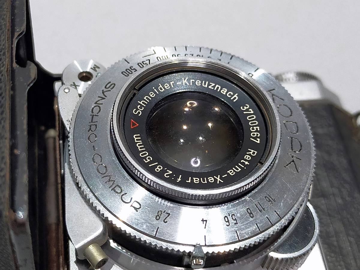 D⚫︎骨董カメラ(レチナ)ジャンク T03 ジャンク カメラ Kodak Retina Ia コダック レチナ ドイツ製 蛇腹