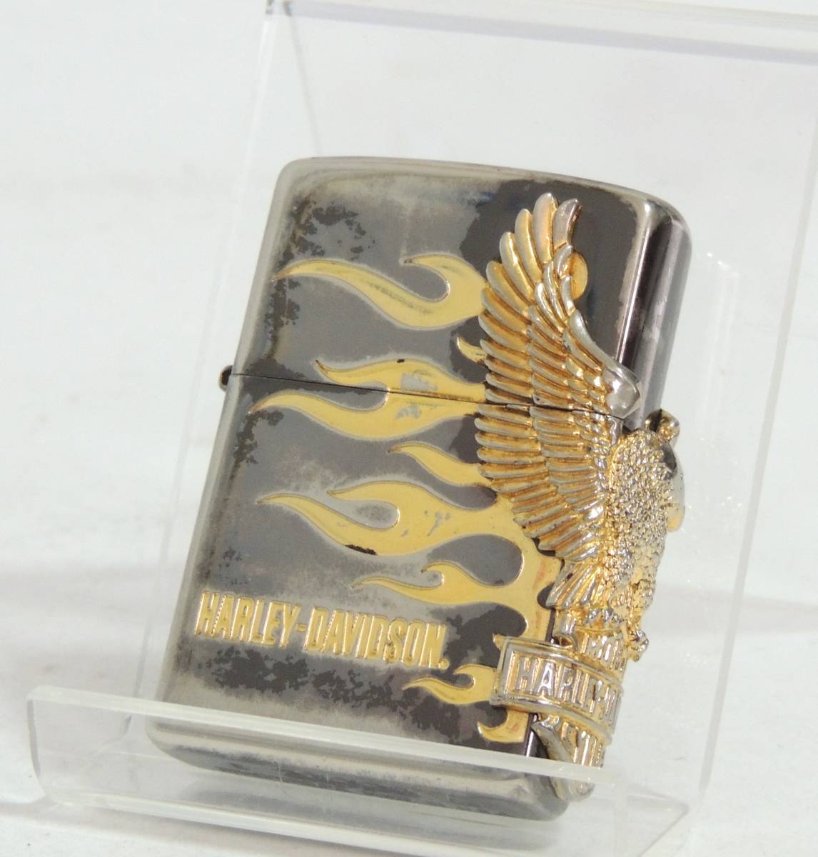 zippo火花未確認】Harley Davidson すく ハーレーダビットソン