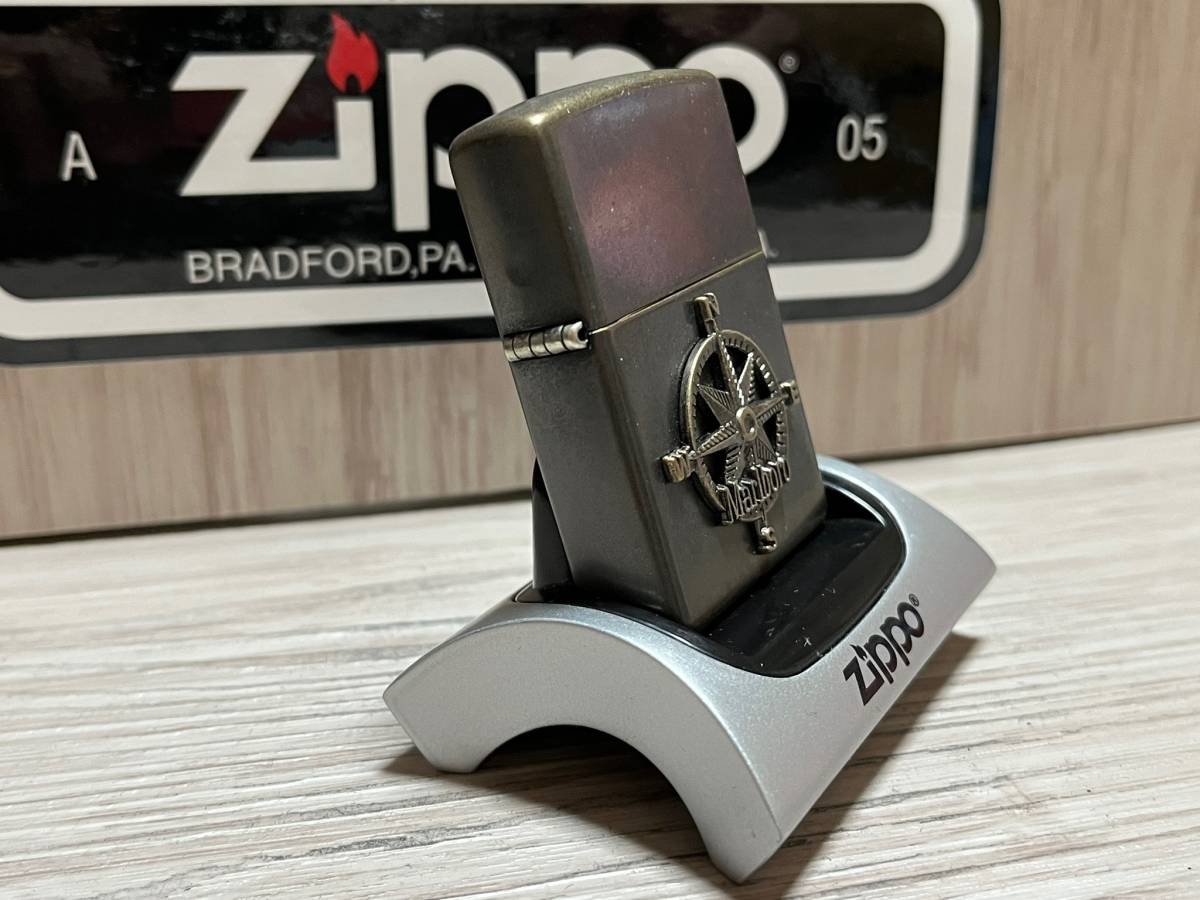 希少】新品未使用 1997年製 Zippo 非売品 / 限定 'Marlboro Compass