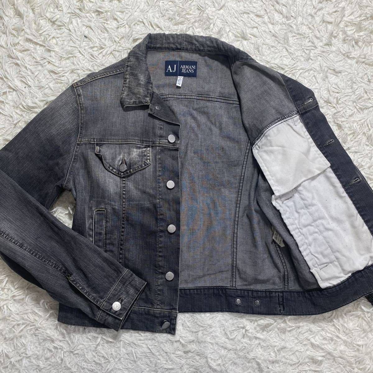 美品◎ アルマーニジーンズ 【漢の銭湯服】 ARMANI JEANS ブルゾン 
