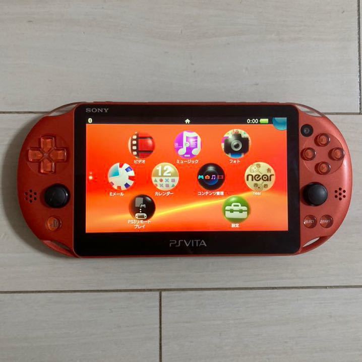 SONY PSVITA PCH-2000 ZA26 1GB 本体 wifiモデル 初期化 動作品 ソニー 