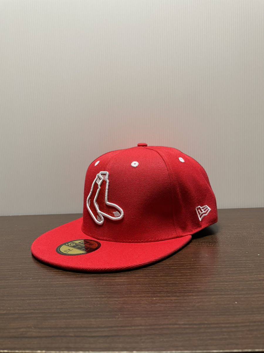 NEW ERA ニューエラキャップ MLB 59FIFTY (7-1/2) 59.6CM BOSTON RED 
