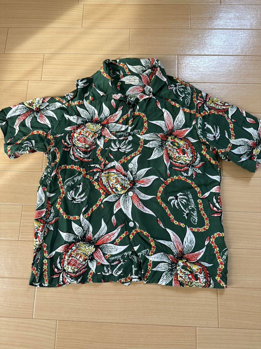 timeworn clothing BUTCHER PRODUCTS ハワイアンシャツ 15 1/2