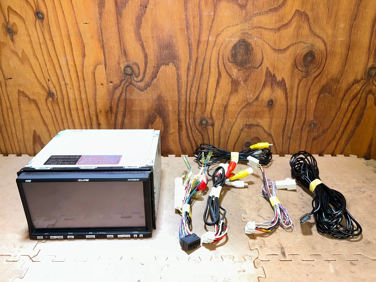 イクリプス ECLIPSE HDDナビ AVN550HD 2009年地図 中古品(HDDナビ 