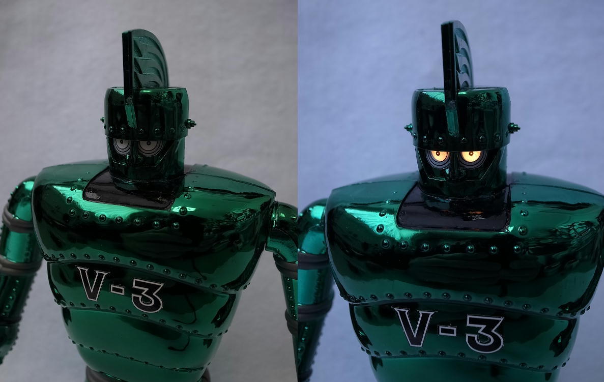 イマイ 今井科学】プレミアム限定版 ビッグX V-3号(グリーンメッキ版