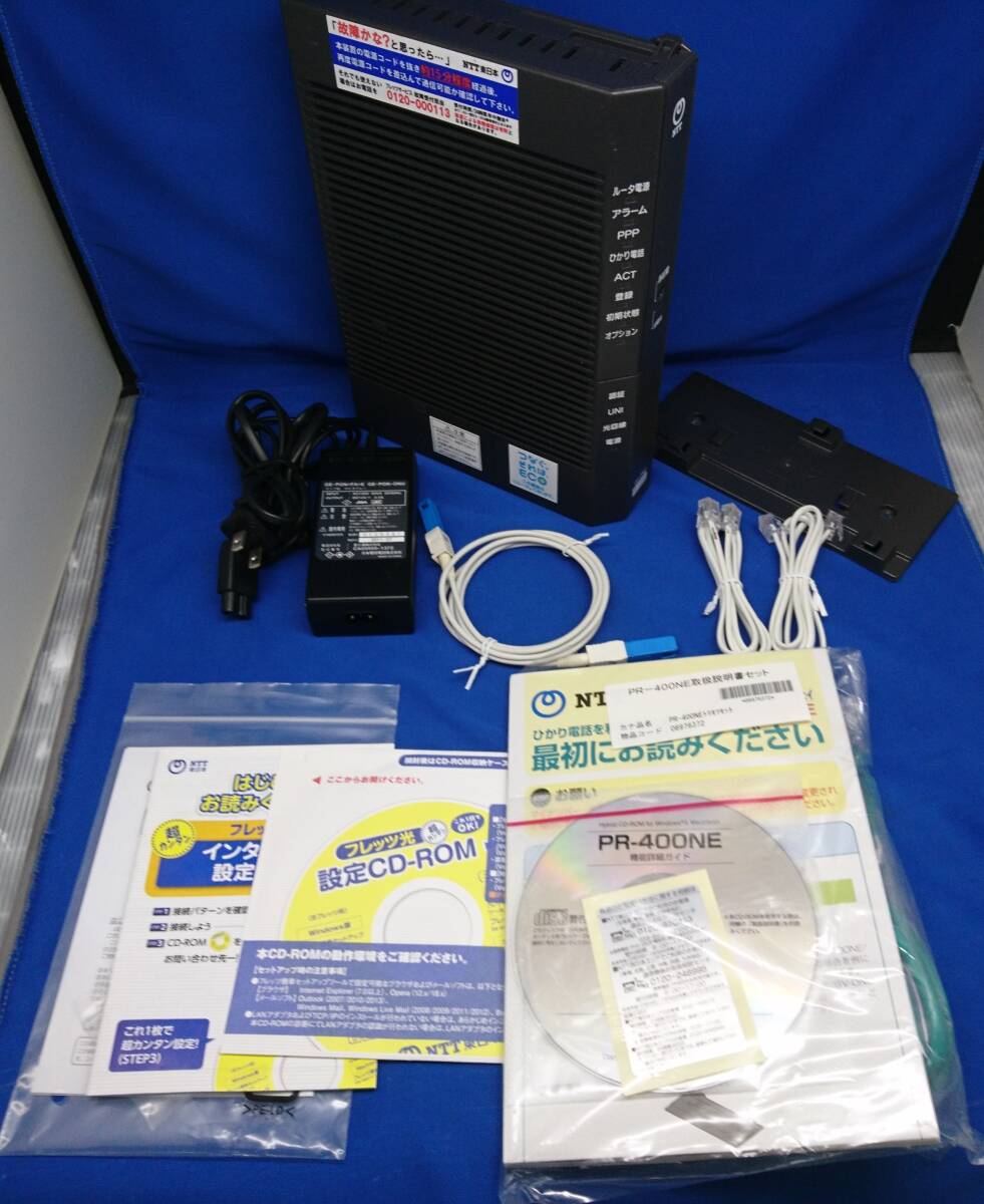 NTT東日本 ひかり電話ルーター GE-ONU PR-400NE ジャンク(ルーター