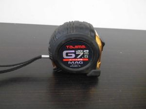 4個 SFG3GLM2575BL スケール 7.5m G3ゴールド（タジマセフコンベ