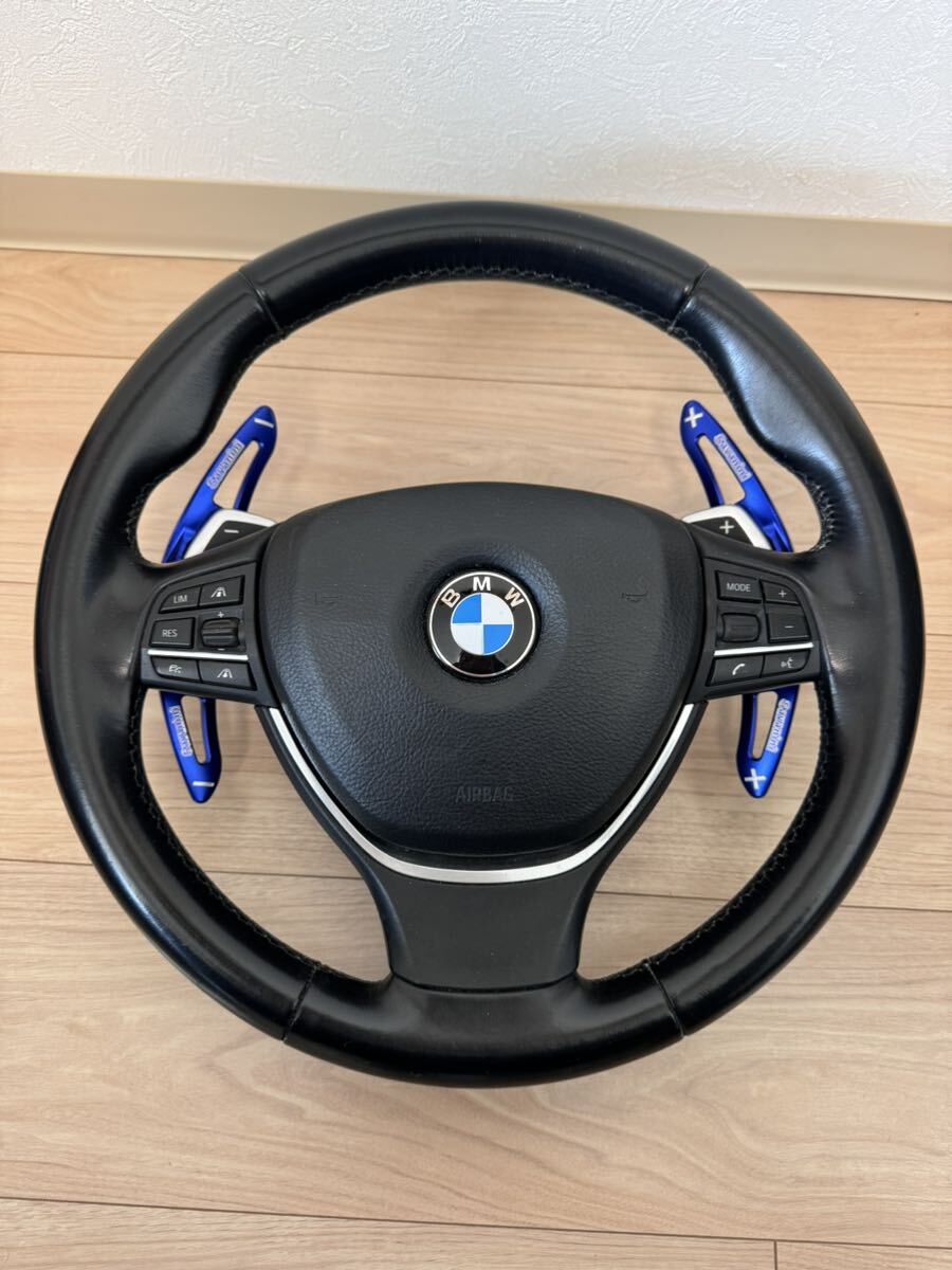 BMW F10 パドルシフト付き Mスポーツ ステアリング F01 F02 F06 F07 