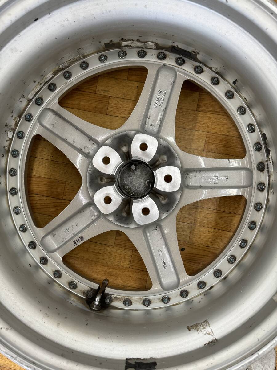 希少性 !!!WORK Equip (エクイップ) 社外ホイール 18インチ F/9.0jj +
