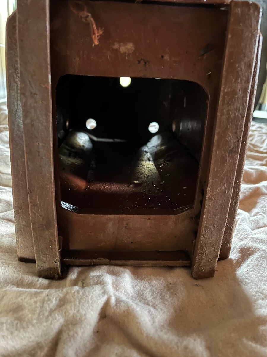 【③】水箱 水中箱 蛸壺 小物釣り 骨董品 レトロ アンティーク_4