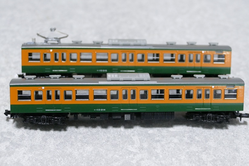 モハ113＋モハ112 2000番台 横須賀色 旧製品 T車 113系 115系 TOMIX